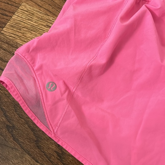 Lululemon 4 tall vibrate pink shorts. - Picture 2 of 2